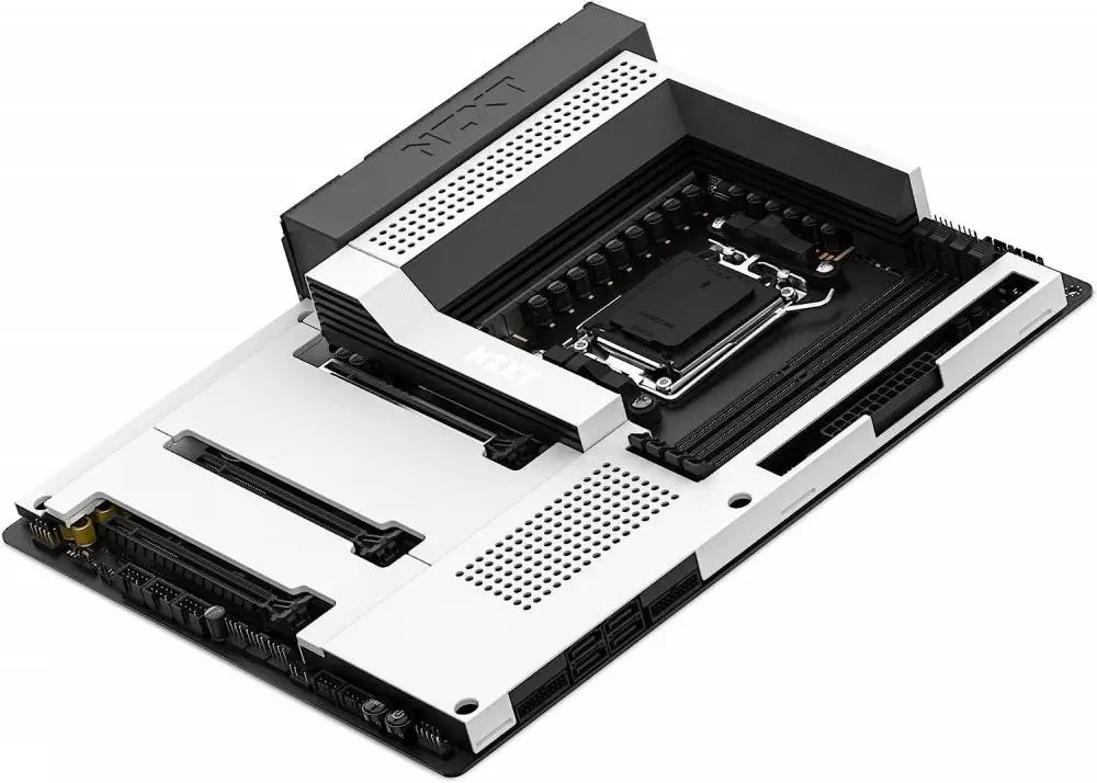 Дънна платка NZXT N7 B650E White AM5
