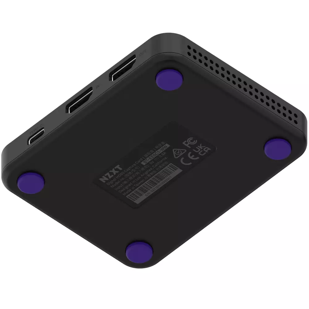 Външен кепчър NZXT Signal HD60 - 2 x HDMI, USB-C