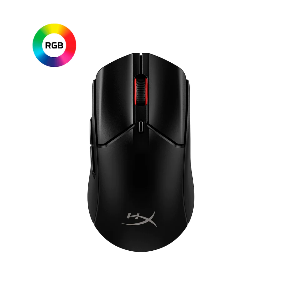 Безжична геймърска мишка HyperX Pulsefire Haste 2 Wireless RGB Черна