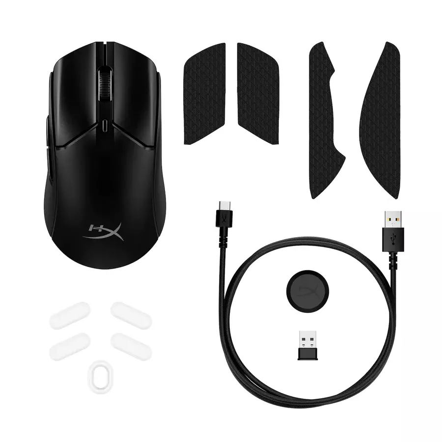 Безжична геймърска мишка HyperX Pulsefire Haste 2 Wireless RGB Черна