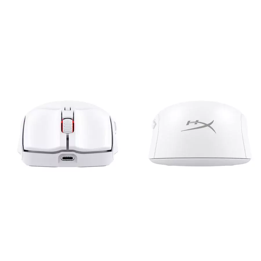 Безжична геймърска мишка HyperX Pulsefire Haste 2 Wireless RGB Бяла