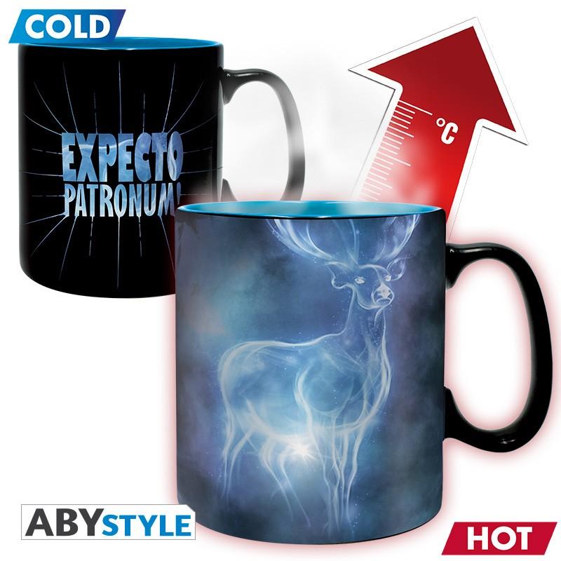 Чаша ABYSTYLE HARRY POTTER Mug Heat Change Patronus, 460 ml
