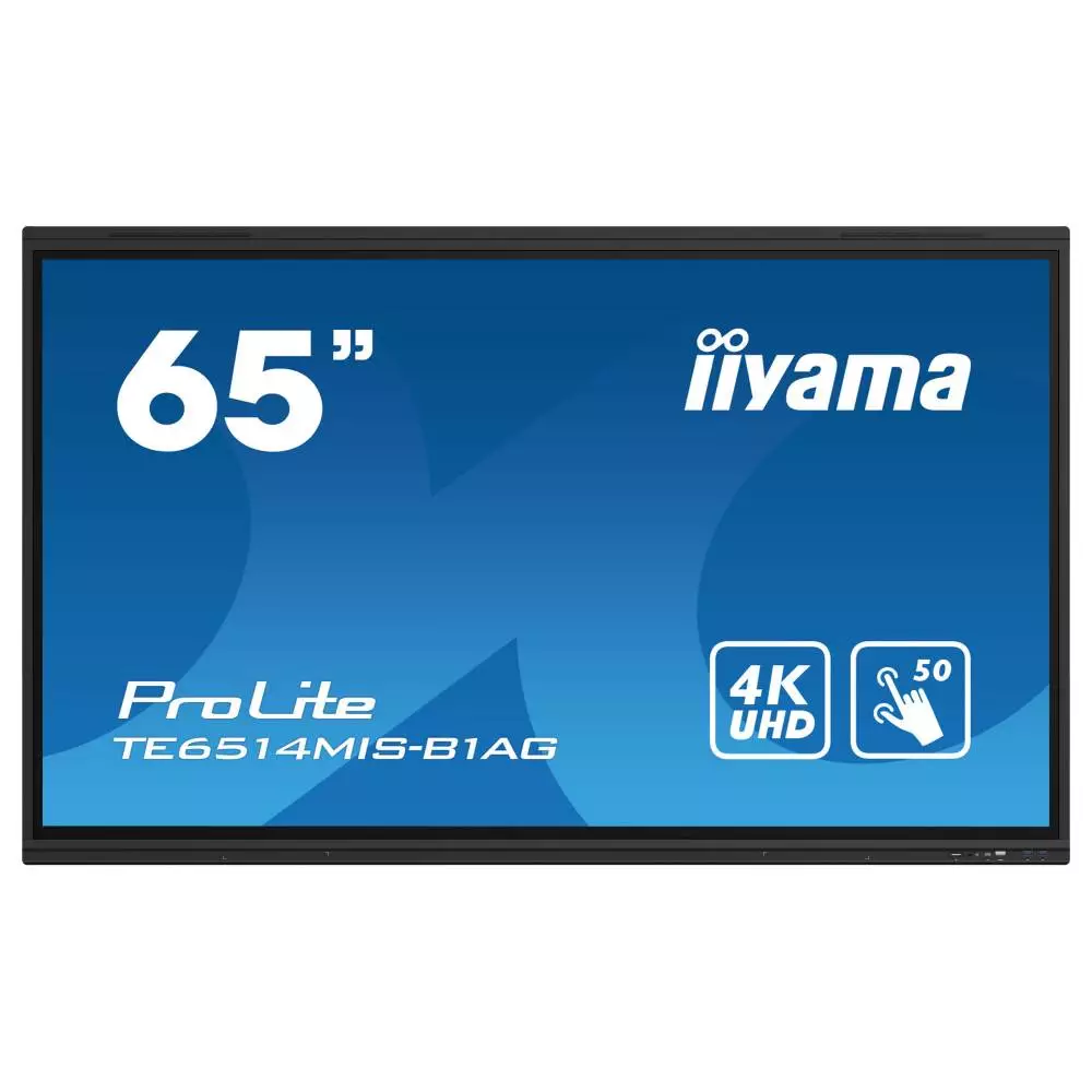 Тъч Дисплей IIYAMA TE6514MIS-B1AG, 65", VA, 4K UHD 3840x2160, 6.5ms, HDMI, DP, USB, Android 13