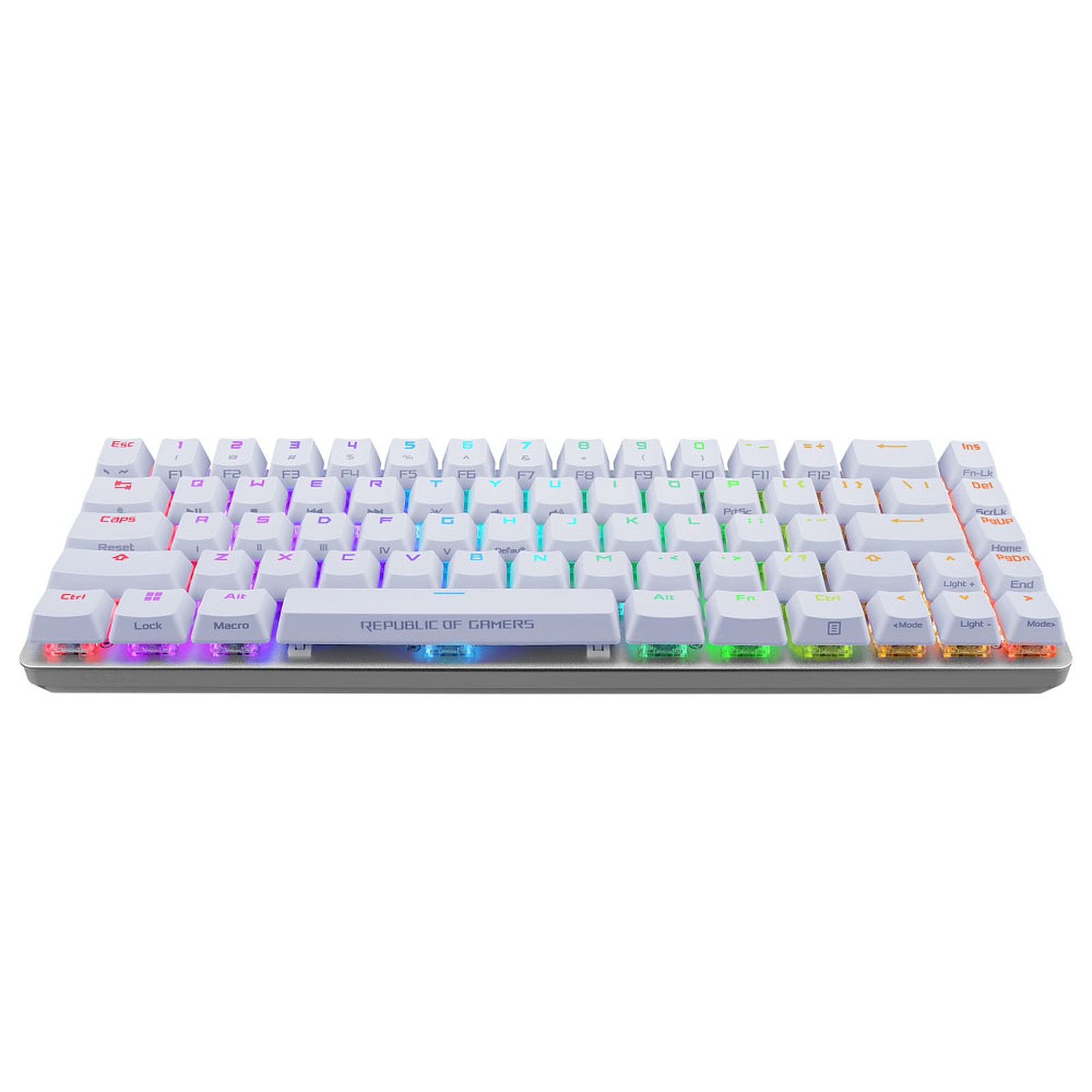 Геймърска клавиатура ASUS ROG Falchion Keyboard Ace White - 90MP0346-BKUA11