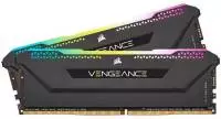 Памет Corsair Vengeance RGB PRO SL Black 32GB (2x16GB) DDR4 3600MHz CL18 - CMH32GX4M2D3600C18
