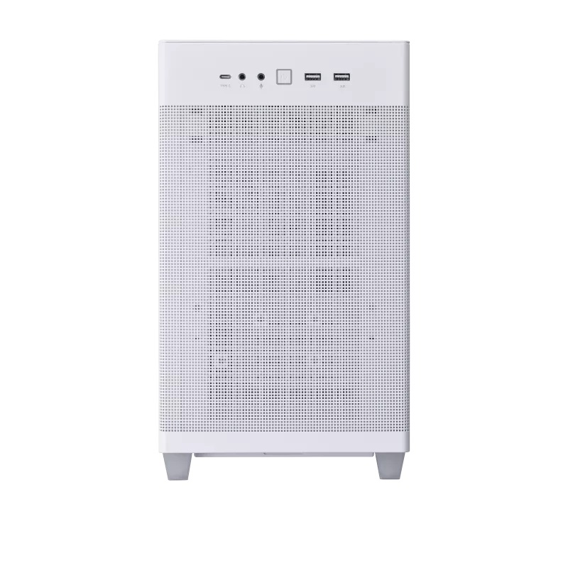 Boîtier ASUS PRIME AP201 TG MicroATX Blanc - 90DC00G3-B39010