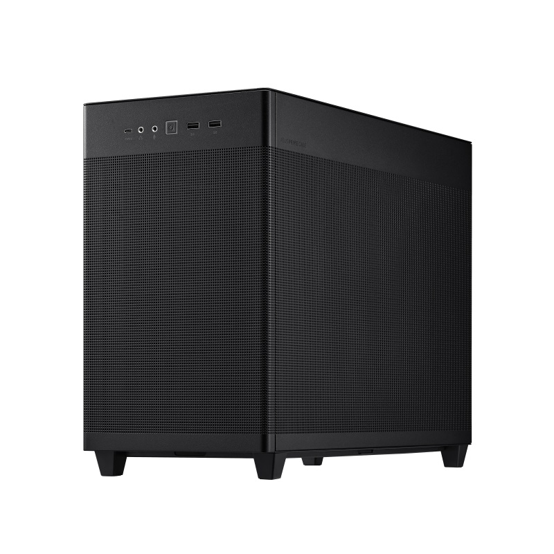 Кутия ASUS PRIME AP201 TG MicroATX Black - 90DC00G0-B39010