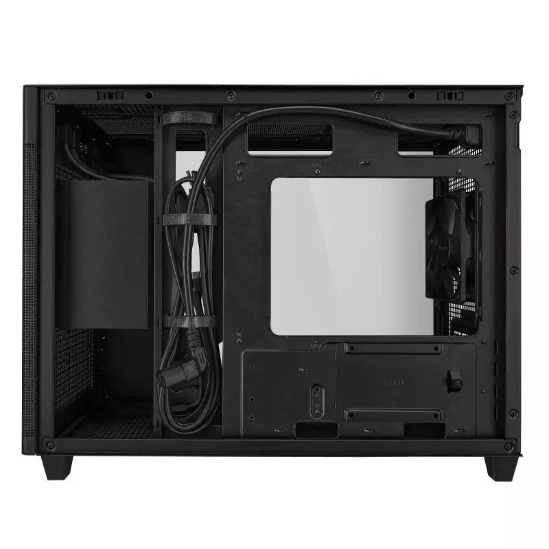 Кутия ASUS PRIME AP201 TG MicroATX Black - 90DC00G0-B39010