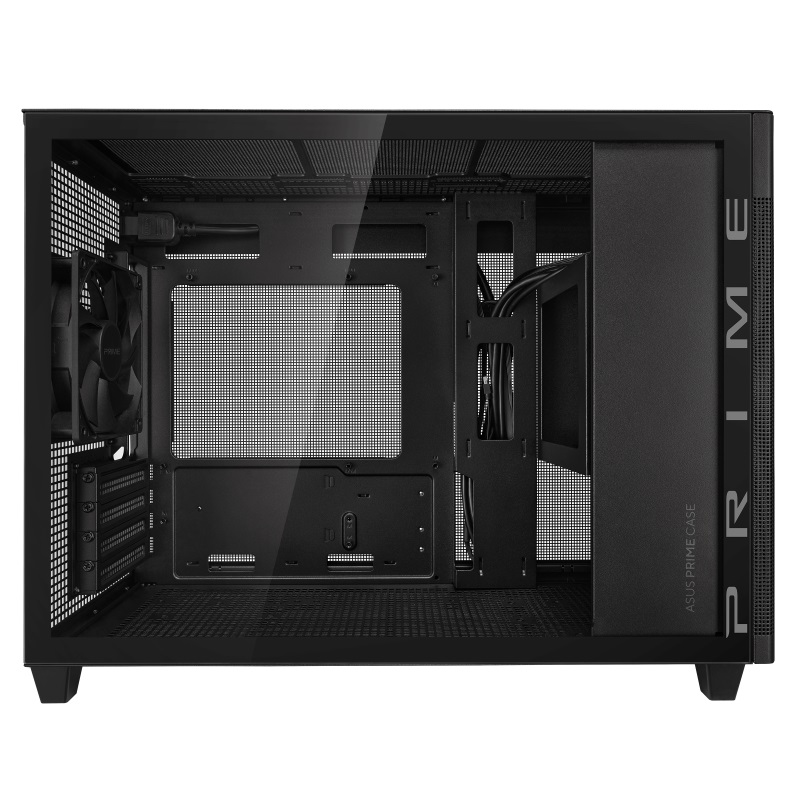 Кутия ASUS PRIME AP201 TG MicroATX Black - 90DC00G0-B39010