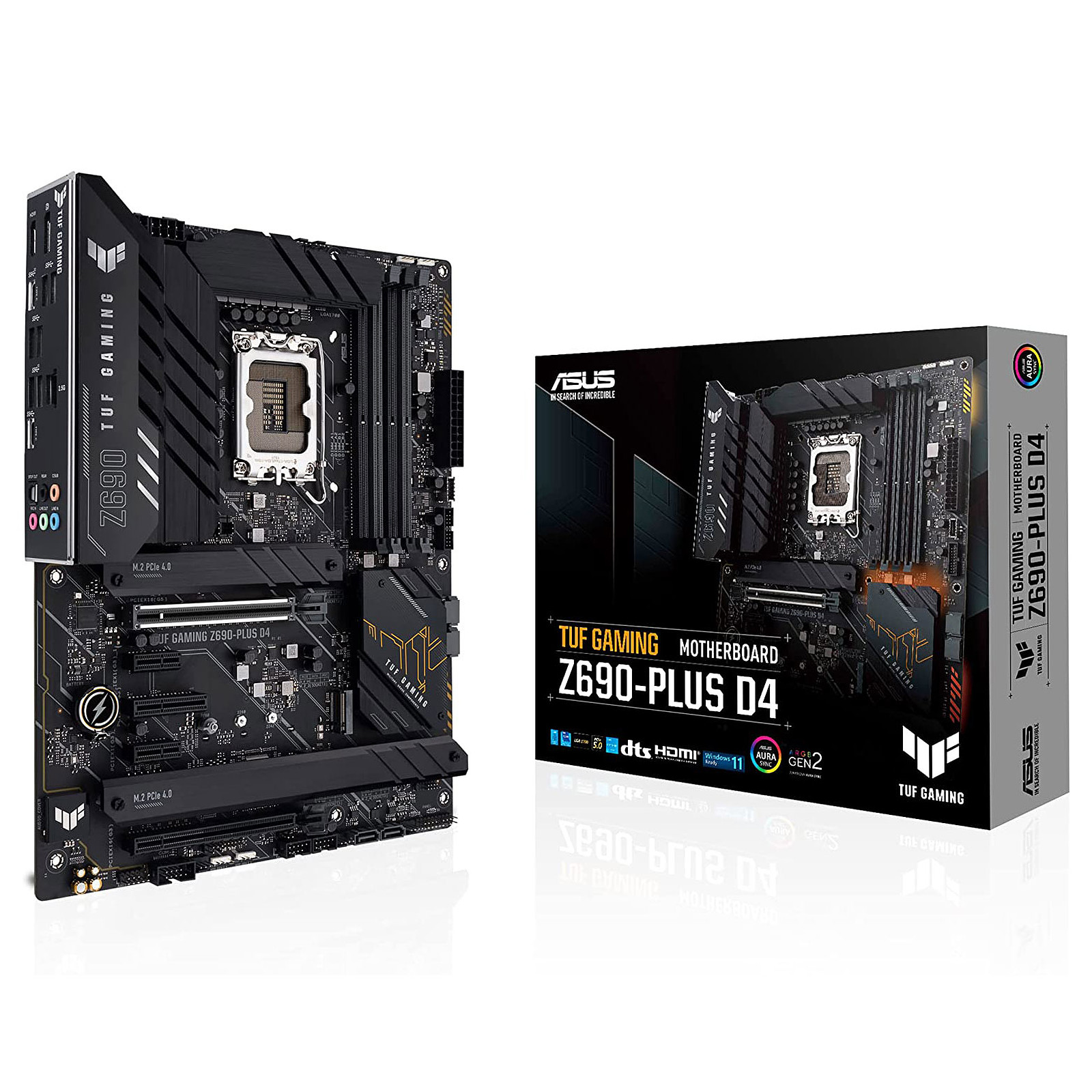 Дънна платка ASUS TUF GAMING Z690-PLUS D4 LGA1700