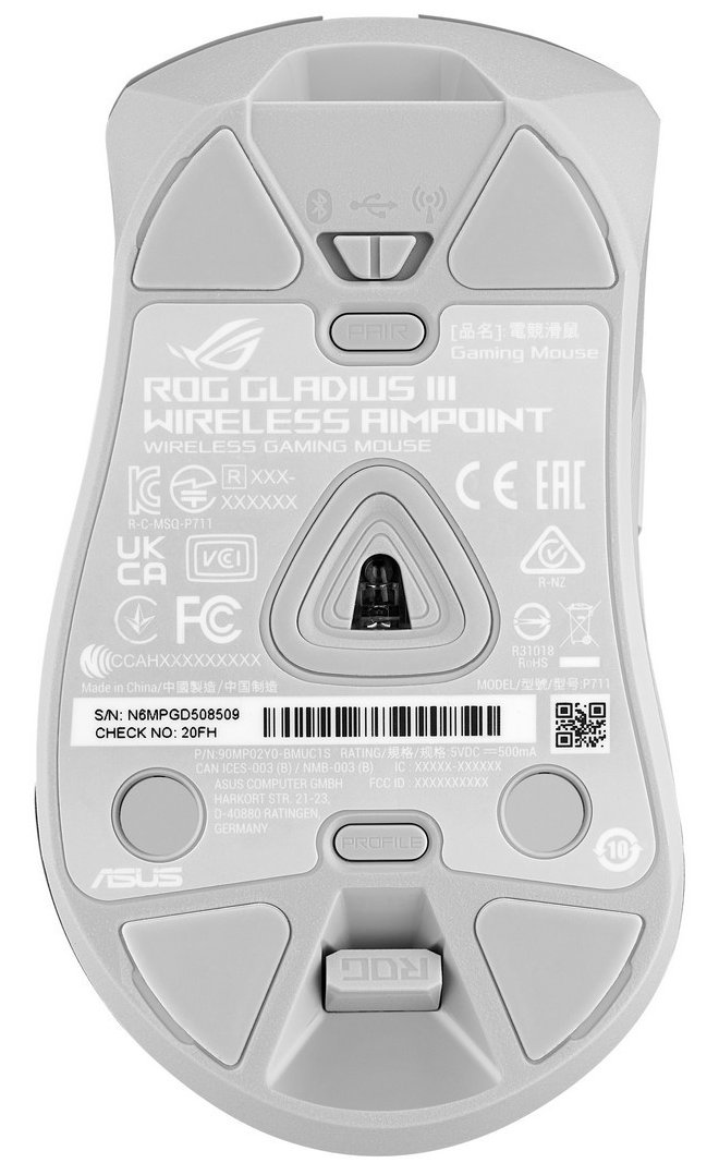 Геймърски мишки ASUS P711 ROG Gladius III Wireless AimPoint - 90MP02Y0-BMUA10