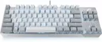 Геймърска механична клавиатура ASUS ROG Strix Scope NX TKL Moonlight White RGB - 90MP02B6-BKUA00