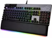 Геймърска механична клавиатура ASUS ROG Strix Flare II Animate RGB - 90MP02E6-BKUA01