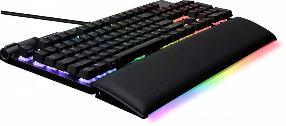 Геймърска механична клавиатура ASUS ROG Strix Flare II Animate RGB - 90MP02E6-BKUA01