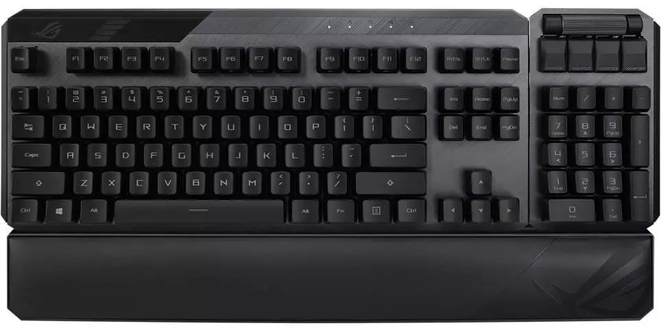 Геймърска механична клавиатура ASUS ROG Claymore II TKL Wireless RGB - 90MP01W0-BKUA01
