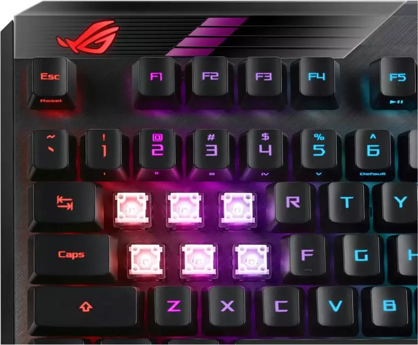 Геймърска механична клавиатура ASUS ROG Claymore II TKL Wireless RGB - 90MP01W0-BKUA01