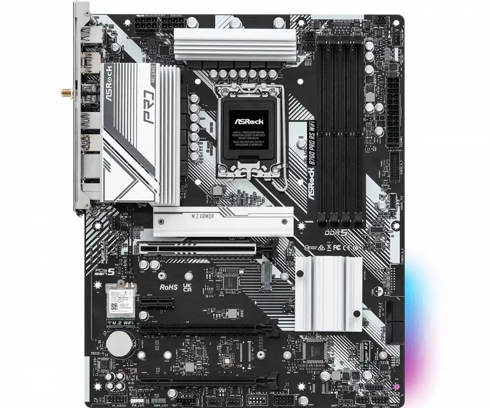 Дънна платка Asrock B760 PRO RS WIFI LGA1700 DDR5