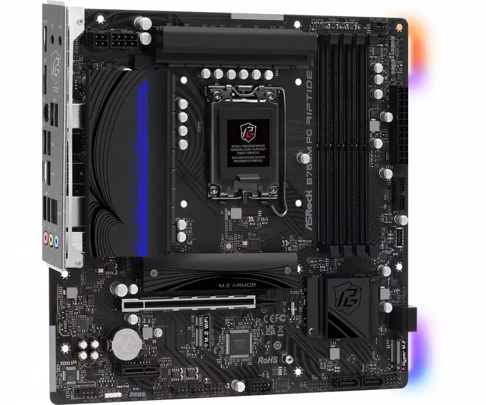 Дънна платка Asrock B760M PG RIPTIDE LGA1700 DDR5