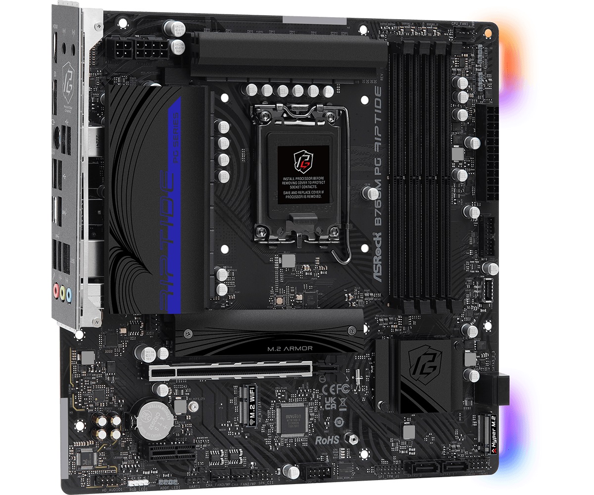 Дънна платка Asrock B760M PG RIPTIDE LGA1700 DDR5