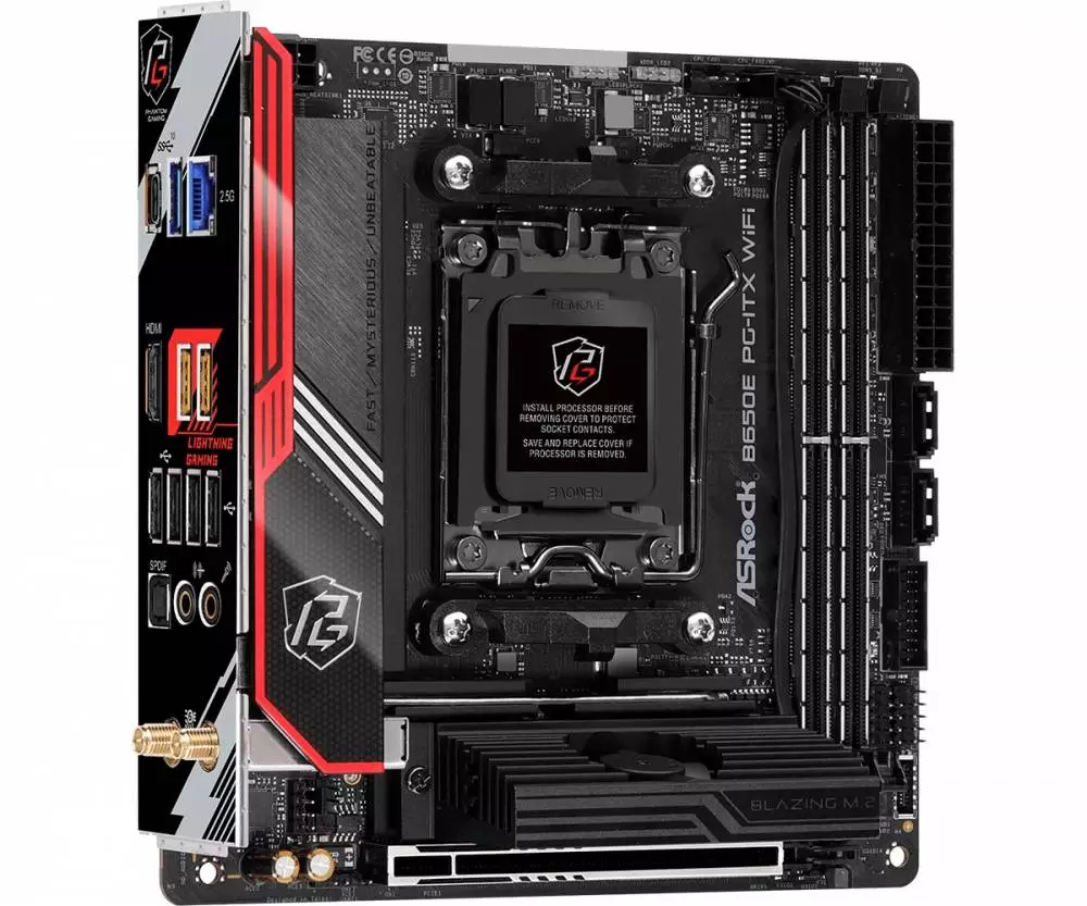Дънна платка Asrock B650E PG-ITX WIFI AM5