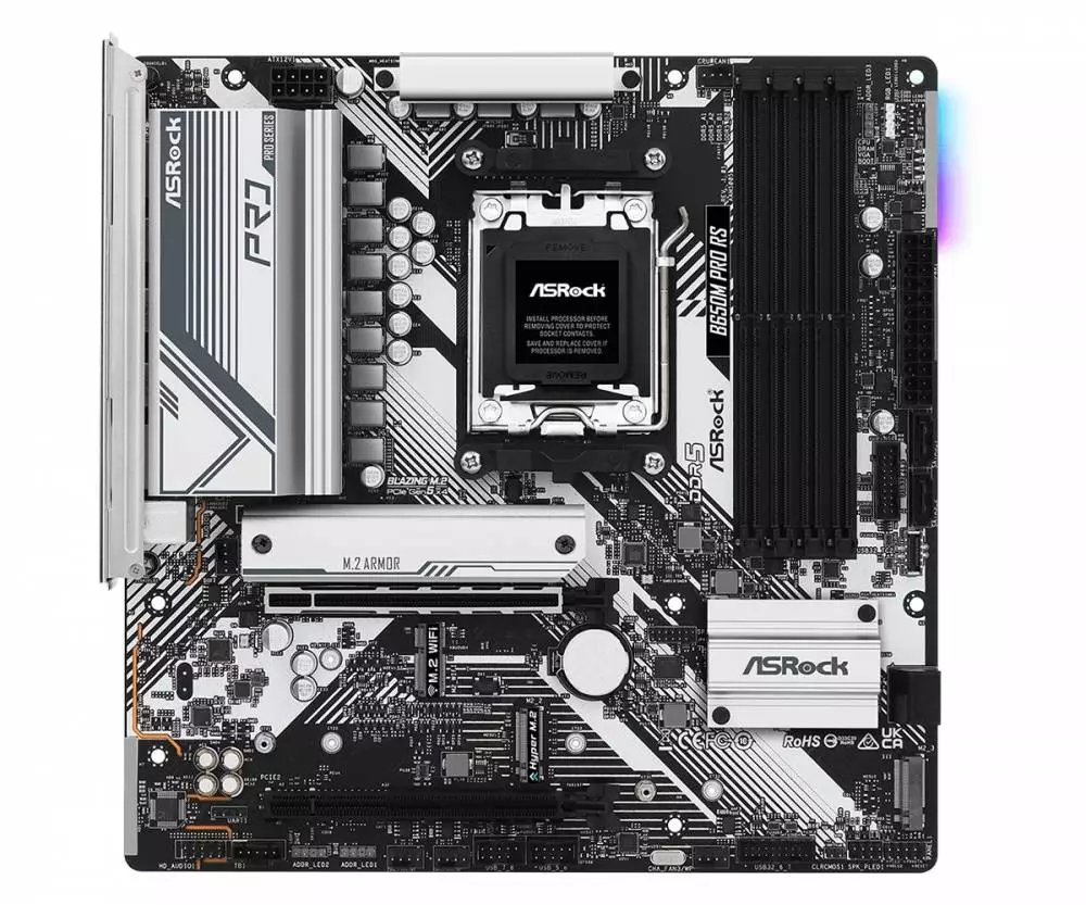 Дънна платка Asrock B650M PRO RS AM5