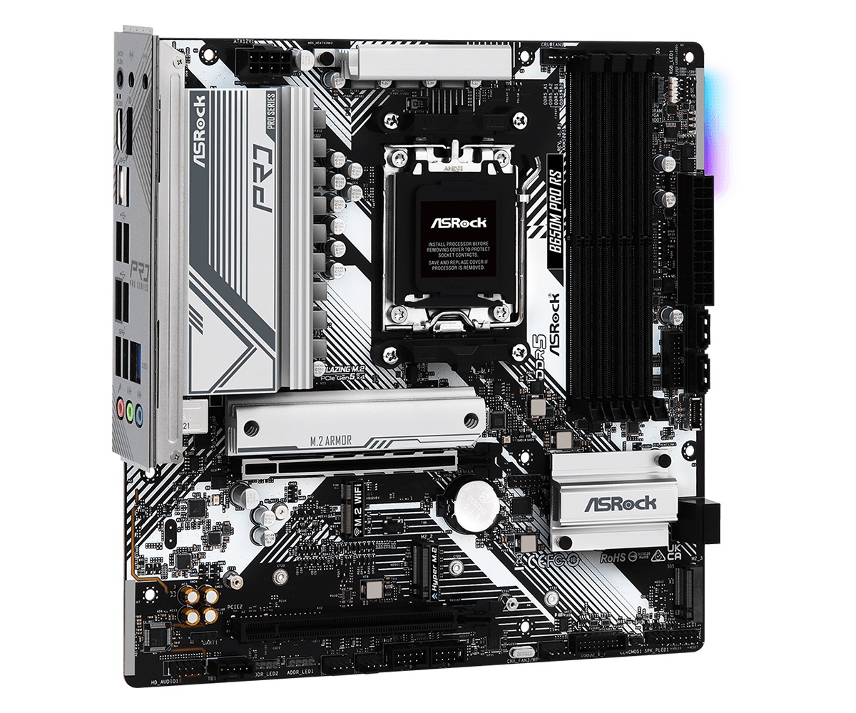 Дънна платка Asrock B650M PRO RS AM5