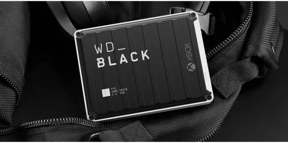 Външен диск WD Black P10 Game Drive for Xbox 4TB, USB 3.2, 2.5", Black/White RTL - WDBA5G0040BBK-WESN