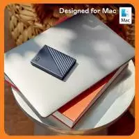 Външен диск WD My Passport for MAC, 4TB, Blue, USB 3.2 Gen 1 - WDBA2F0040BBL-WESN
