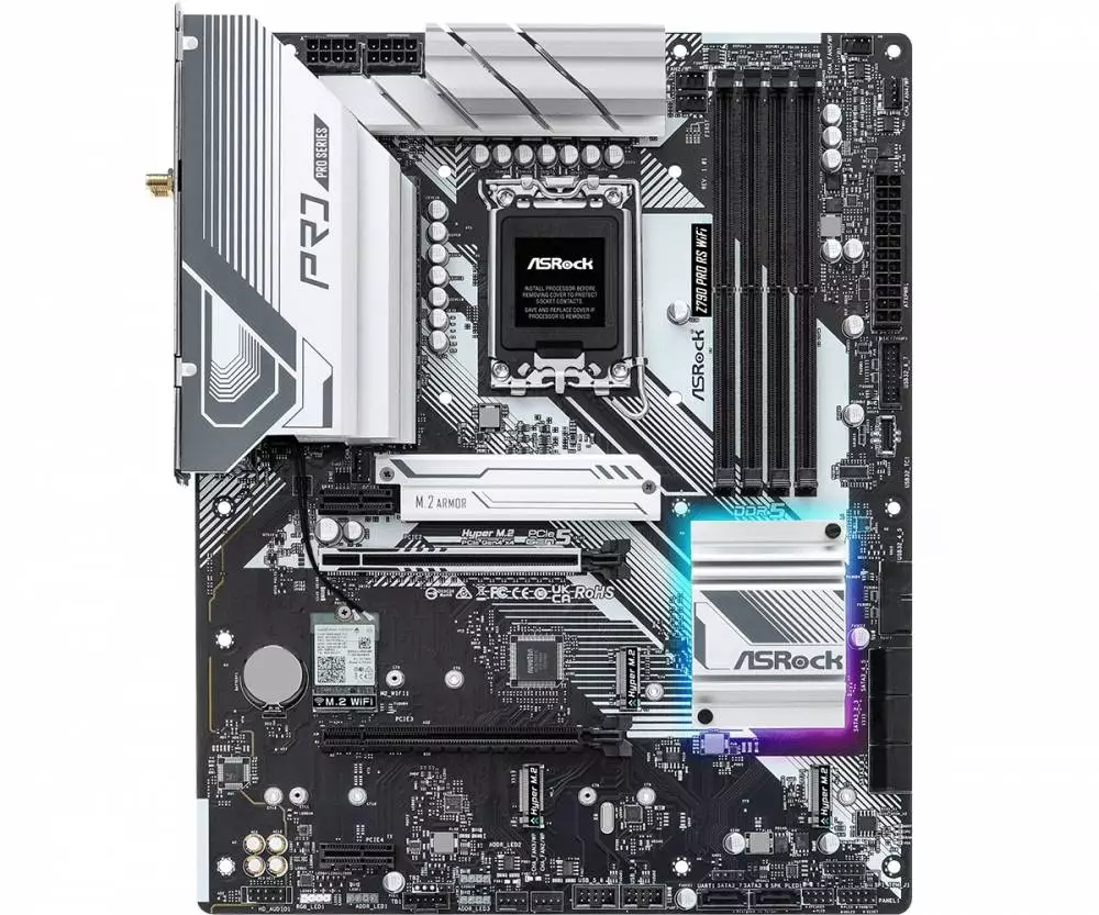Дънна платка Asrock Z790 PRO RS WIFI LGA1700 DDR5