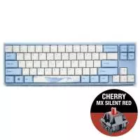 Геймърскa клавиатура Ducky x Varmilo Miya Sea Melody 65% Cherry MX Silent Red