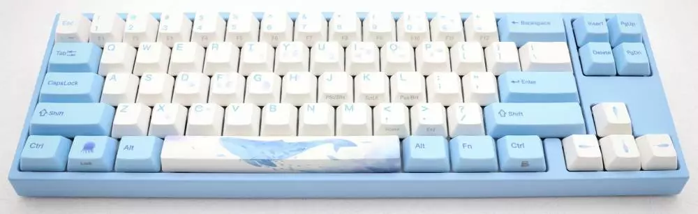 Геймърскa клавиатура Ducky x Varmilo Miya Sea Melody 65% Cherry MX Silent Red