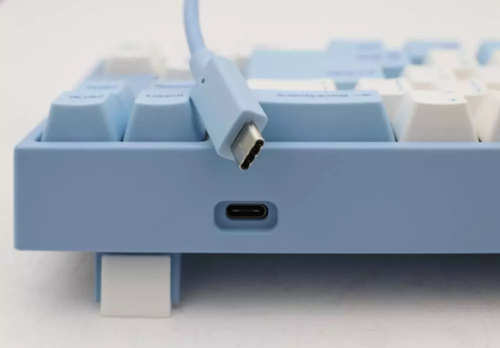 Геймърскa клавиатура Ducky x Varmilo Miya Sea Melody 65% Cherry MX Silent Red