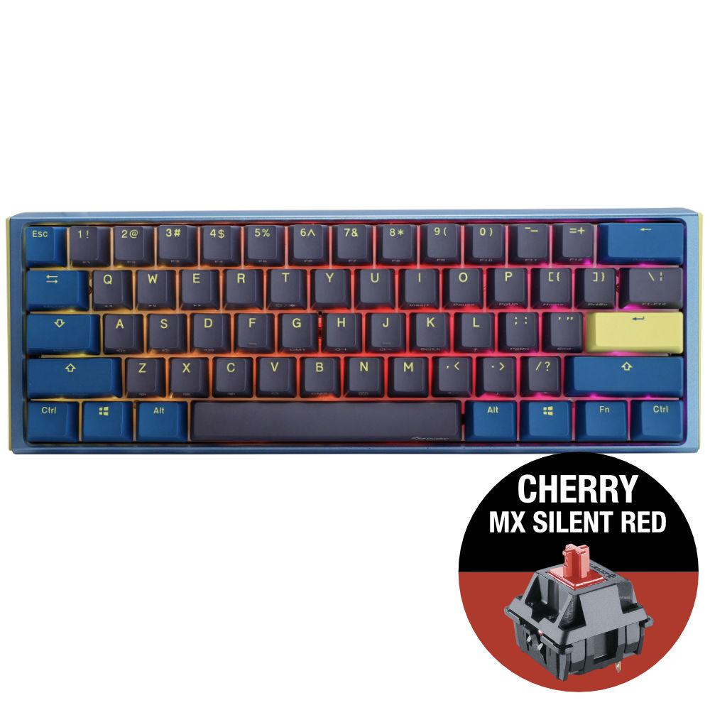 Геймърскa клавиатура Ducky One 3 Daybreak Mini 60% Cherry MX Silent Red
