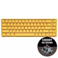 Геймърскa клавиатура Ducky One 3 Yellow SF 65% Cherry MX Brown