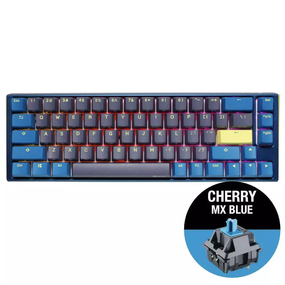 Геймърскa клавиатура Ducky One 3 Daybreak SF 65% Cherry MX Blue