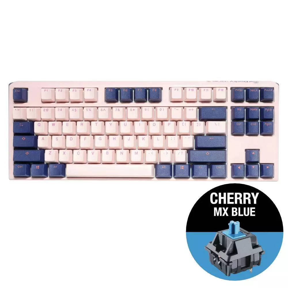 Геймърскa клавиатура Ducky One 3 Fuji TKL Cherry MX Blue