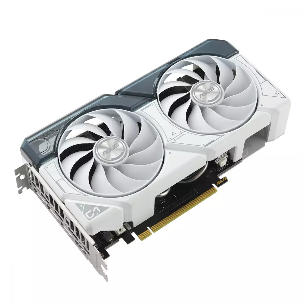 Видео карта ASUS Dual GeForce RTX 4060 Ti White OC Edition 8GB GDDR6