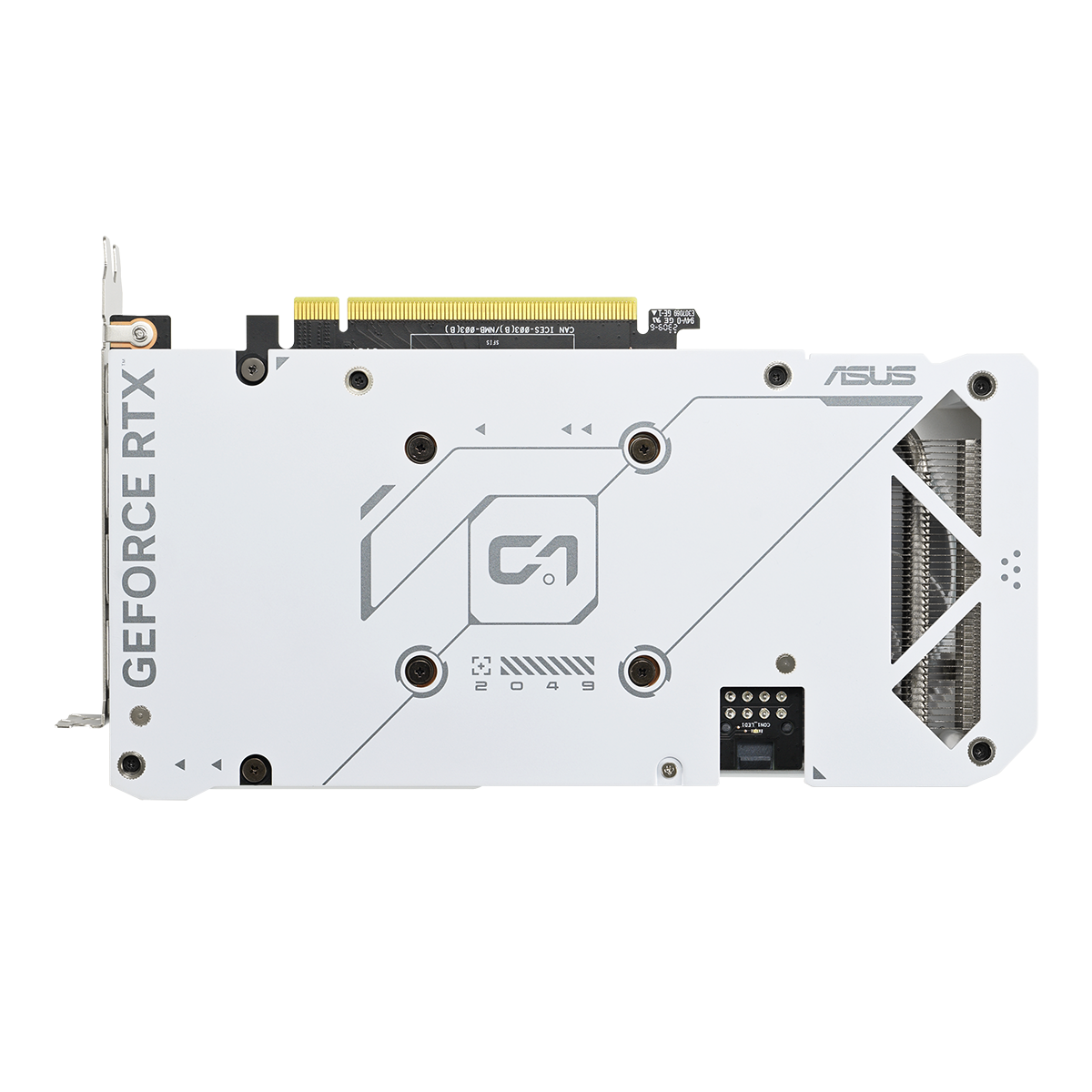 Видео карта ASUS Dual GeForce RTX 4060 Ti White OC Edition 8GB GDDR6