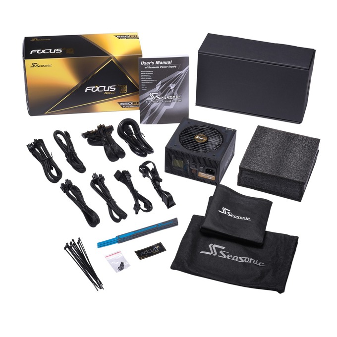 Захранване Seasonic Focus Plus 650W 80 Plus Gold PSU - SSR-650FX