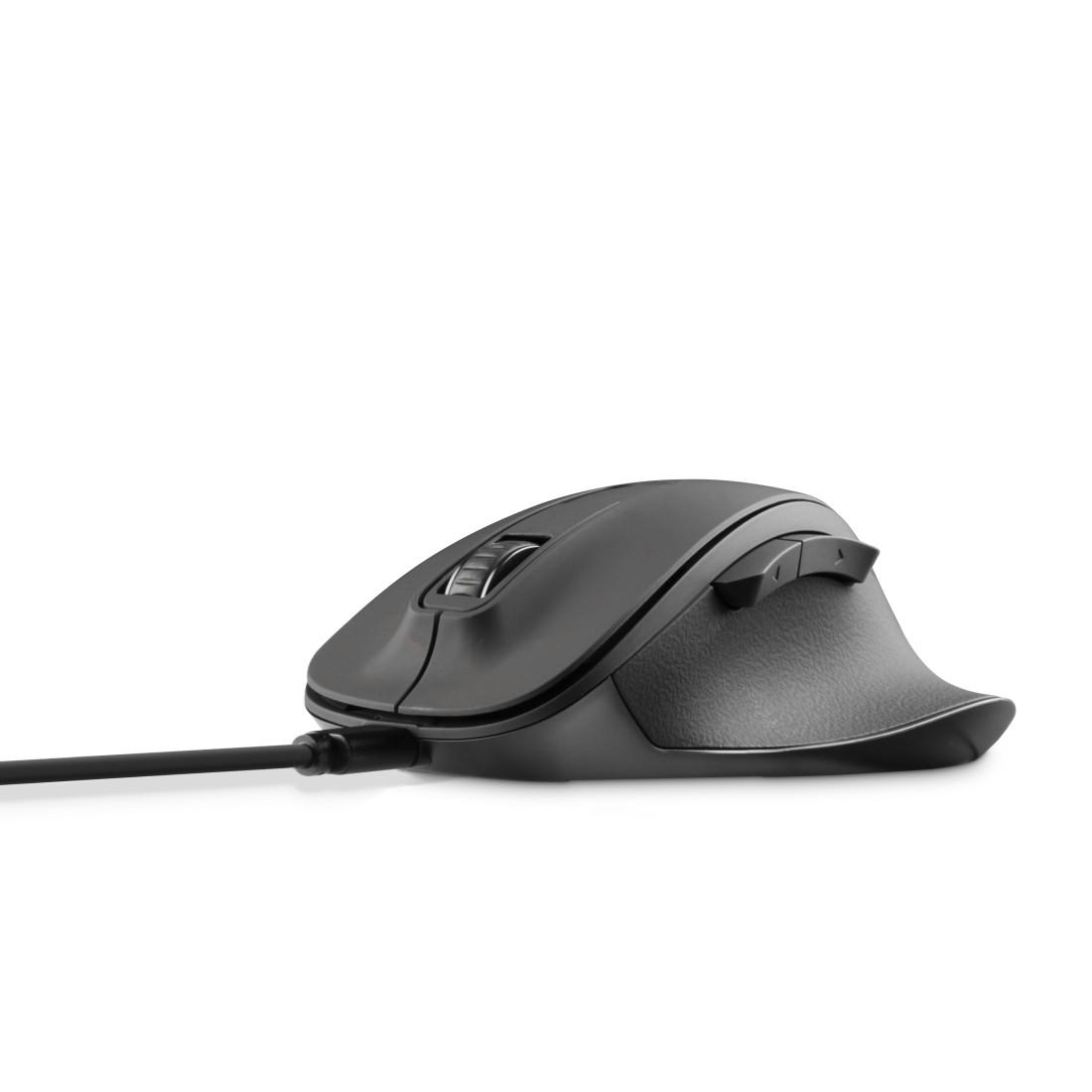 Безжична оптична мишка HAMA  MW-500, черна, 6 бут.,800/1200/1600 dpi, безшумна