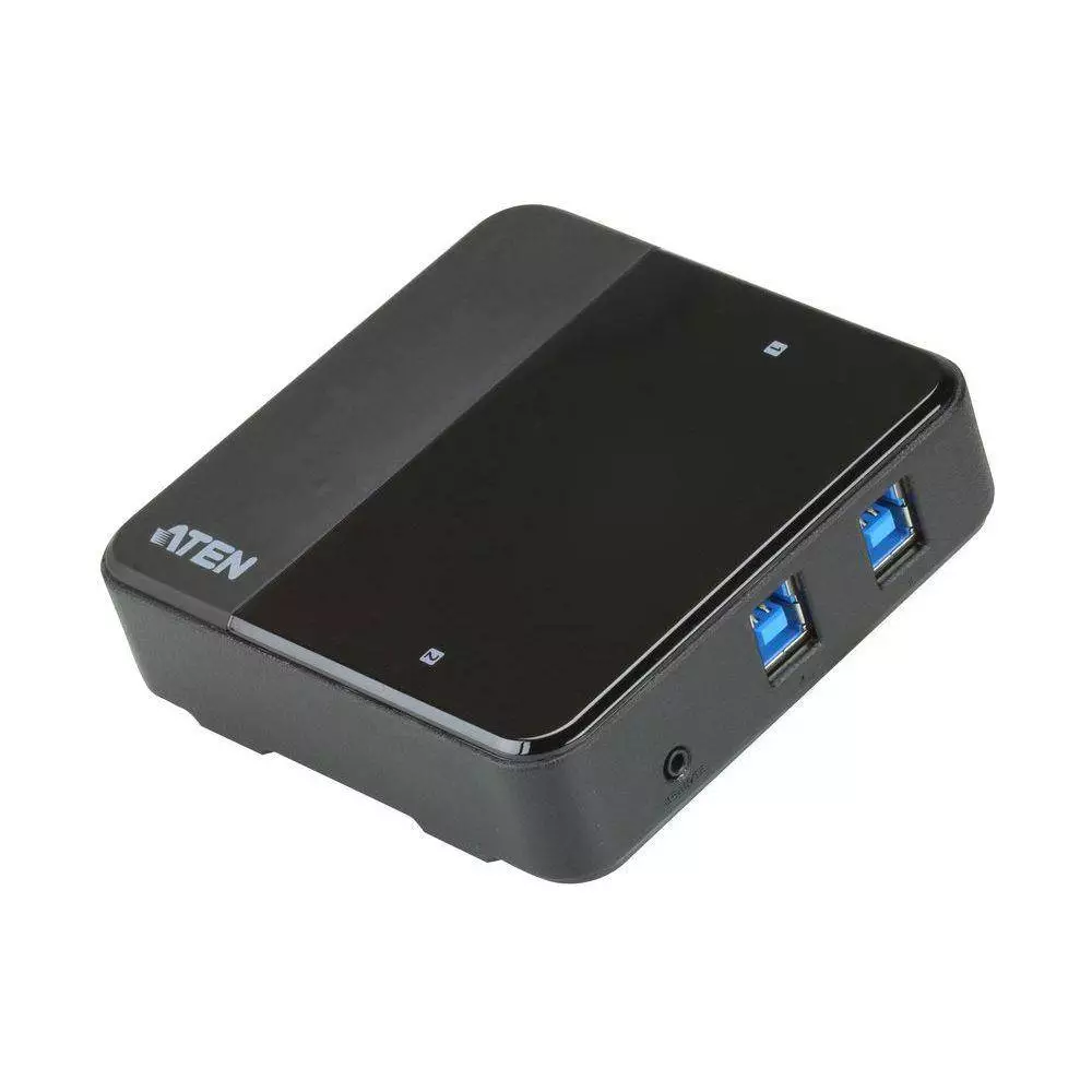 Comutator ATEN US234, Pentru 2 computere la 4 dispozitive USB 3.2 Gen 1