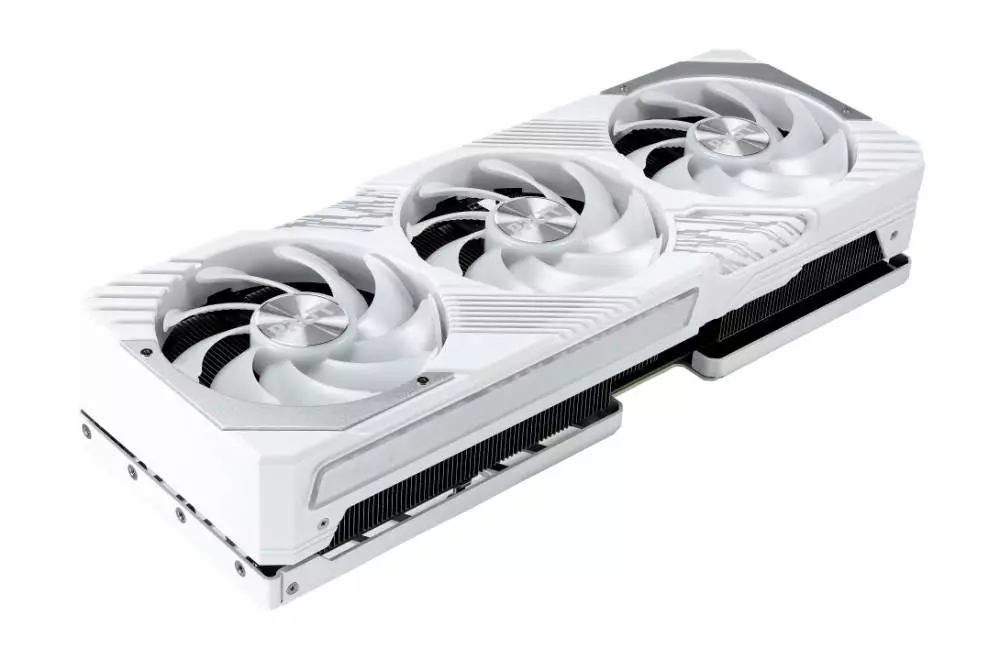 Видео карта Palit GeForce RTX 4070 Ti GamingPro White OC 12GB GDDR6 