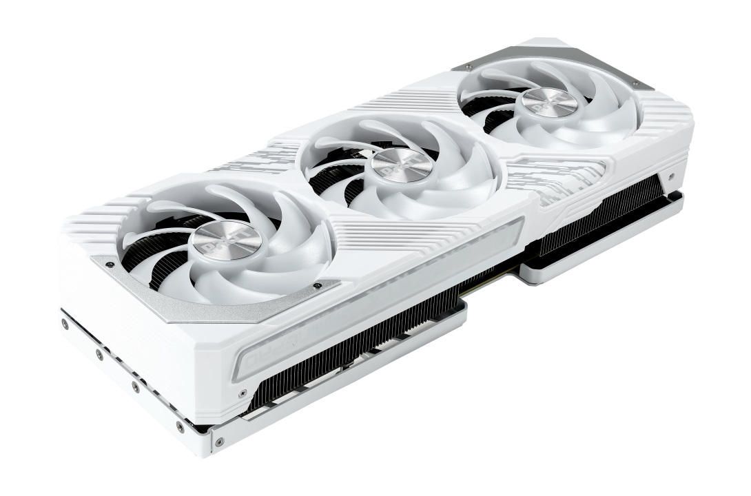 Видео карта Palit GeForce RTX 4070 Ti GamingPro White OC 12GB GDDR6 