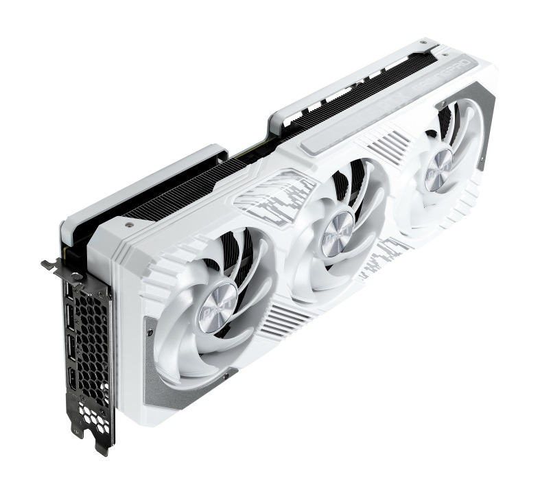 Видео карта Palit GeForce RTX 4070 Ti GamingPro White OC 12GB GDDR6 