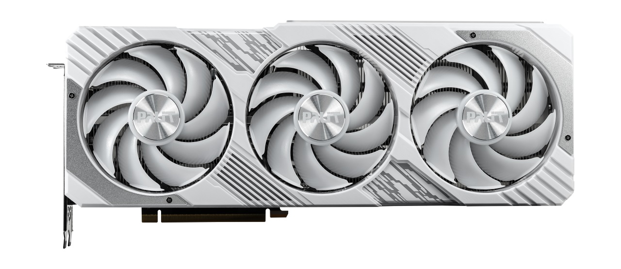 Видео карта Palit GeForce RTX 4070 Ti GamingPro White OC 12GB GDDR6 