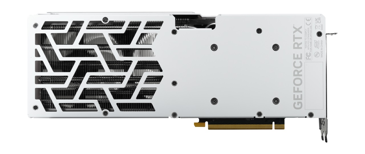 Видео карта Palit GeForce RTX 4070 Ti GamingPro White OC 12GB GDDR6 