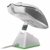 Геймърска мишка Razer Viper Ultimate Mercury Edition - RZ01-03050400-R3M1