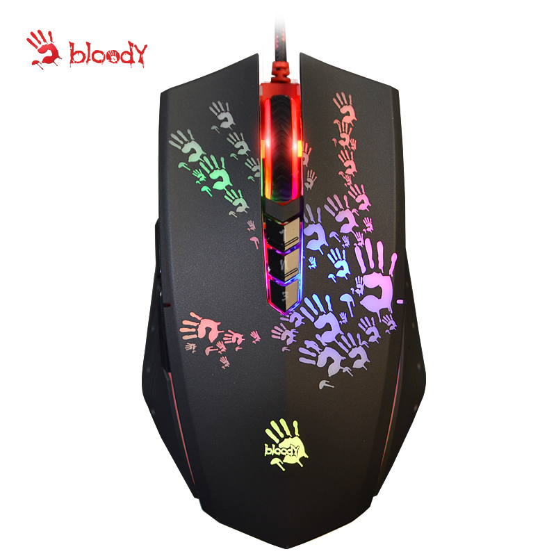 Геймърска мишка A4 A60 BLOODY Light Strike Gaming Mouse RGB