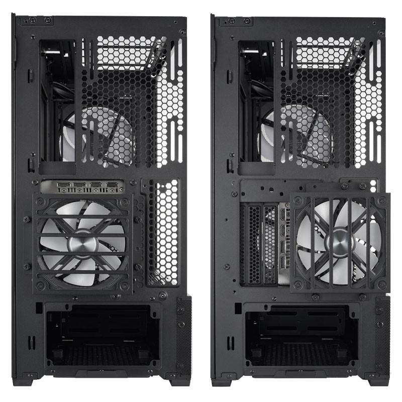 Кутия Lian-Li LANCOOL 216 RGB Mid-Tower, Tempered Glass, Черна