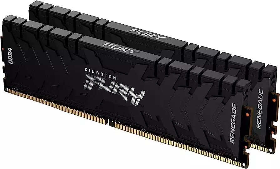Памет Kingston FURY Renegade Black 16GB (2x8GB) DDR4 3200MHz CL16 - KF432C16RBK2/16